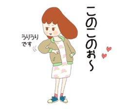 Freedom book girls collection2 honorific sticker #15719381