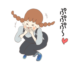 Freedom book girls collection2 honorific sticker #15719383