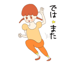 Freedom book girls collection2 honorific sticker #15719385