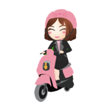 Pretty Office worker sticker #15719408