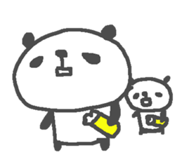 Panda Love sake3! sticker #15720363