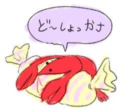 annoying! Shrimps sticker #15720507