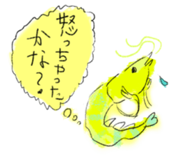 annoying! Shrimps sticker #15720533