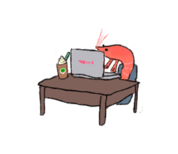 annoying! Shrimps sticker #15720541