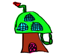 Drawings of my daughter sticker #15720882