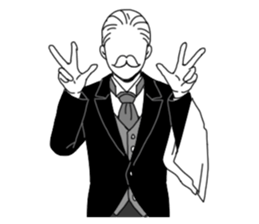 Butler to deny all of you vol.3 sticker #15720984