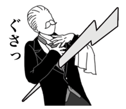 Butler to deny all of you vol.3 sticker #15720989