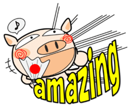 Cute pig everyday 7th sticker #15721602