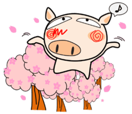 Cute pig everyday 7th sticker #15721607