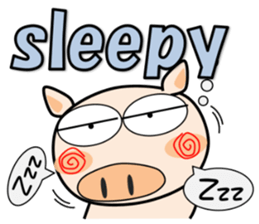 Cute pig everyday 7th sticker #15721613