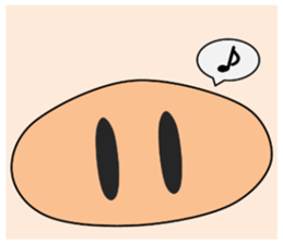 Cute pig everyday 7th sticker #15721617