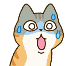 Trill the cat 2 sticker #15722000