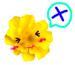 kawaii flower sticker game sticker #15722144