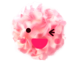 kawaii flower sticker game sticker #15722145