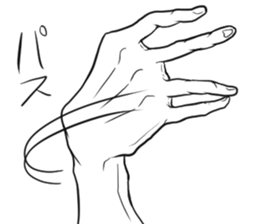 Let's talk by hand alone. sticker #15722262