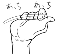 Let's talk by hand alone. sticker #15722269