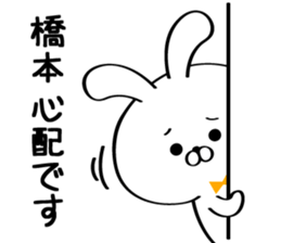 Sticker for Mr./Ms. Hashimoto sticker #15722440