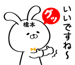 Sticker for Mr./Ms. Hashimoto sticker #15722442