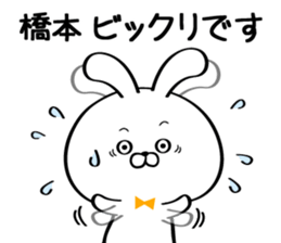 Sticker for Mr./Ms. Hashimoto sticker #15722443