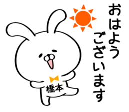 Sticker for Mr./Ms. Hashimoto sticker #15722456