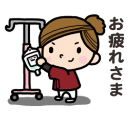 Nurse observation diary 2 sticker #15722691