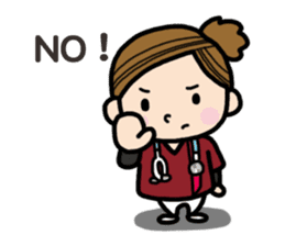 Nurse observation diary 2 sticker #15722710