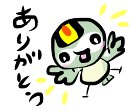 Rolling Acorn:Wild Bird Goldcrest sticker #15722829