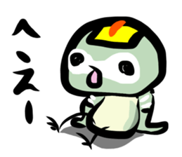 Rolling Acorn:Wild Bird Goldcrest sticker #15722830