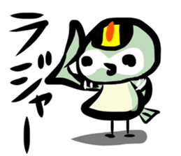 Rolling Acorn:Wild Bird Goldcrest sticker #15722831