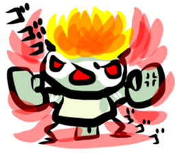 Rolling Acorn:Wild Bird Goldcrest sticker #15722837