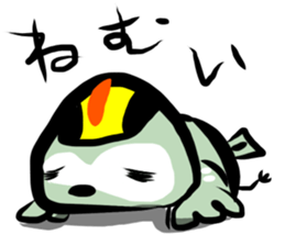 Rolling Acorn:Wild Bird Goldcrest sticker #15722838