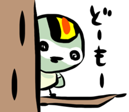 Rolling Acorn:Wild Bird Goldcrest sticker #15722841