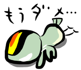 Rolling Acorn:Wild Bird Goldcrest sticker #15722845