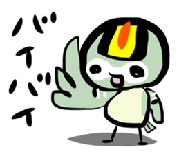 Rolling Acorn:Wild Bird Goldcrest sticker #15722849