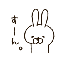 tabu rabbit sticker #15722970