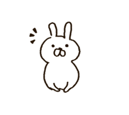 tabu rabbit sticker #15723007