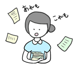 Life of nursing students sticker #15723098