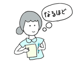 Life of nursing students sticker #15723107