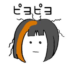 ERIGON streaked blonde. sticker #15723222