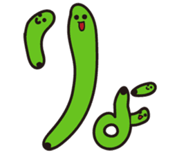 Worm Sticker sticker #15723256