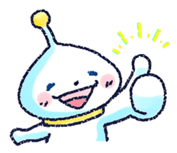 Alien of the next room sticker #15724102