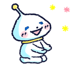 Alien of the next room sticker #15724104