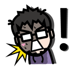 Crazy Uncle sticker #15724174