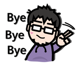 Crazy Uncle sticker #15724186