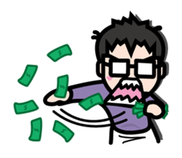 Crazy Uncle sticker #15724188