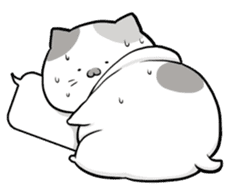 Very fat cat sticker #15724441