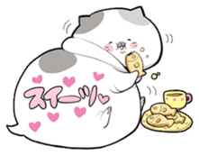 Very fat cat sticker #15724470