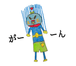 TUNDERE robot "E-man" sticker #15725334