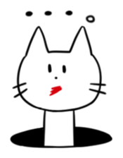 A Manhole Cat sticker #15725756