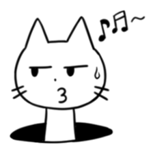 A Manhole Cat sticker #15725760